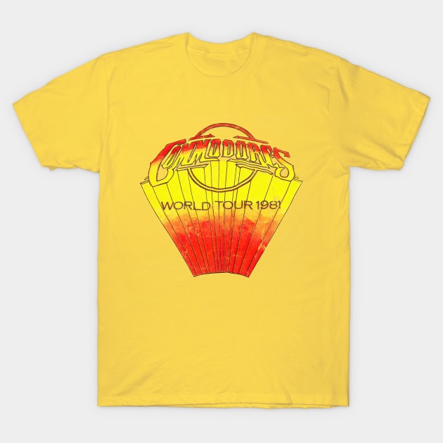 The Commodores / Funk Fan Vintage Look T-Shirt by CultOfRomance